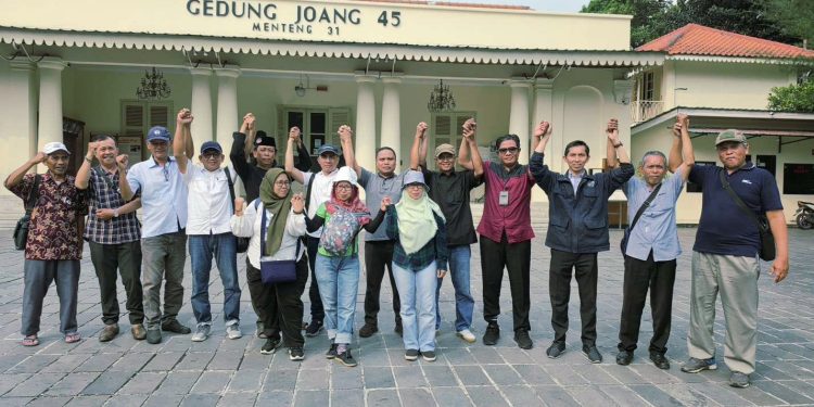 Relawan Prabowo Bentuk Tim Inisiator Konsolidasi Nasional Pro-08