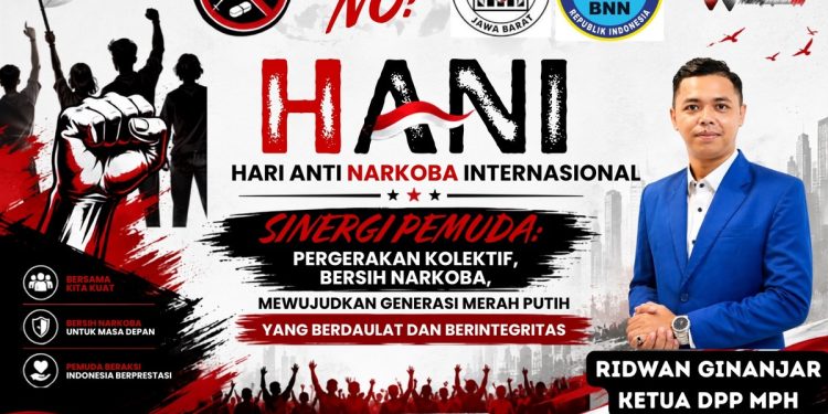 Ridwan Ginanjar Gaungkan Semangat HANI 2026, Pemuda Diminta Berani Tolak Narkoba