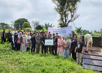 Program Berbagi Daging Sampai Pelosok, BAZNAS Jabar Bantu Puluhan Keluarga di Ciater