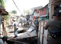 Normalisasi DAS, Enam Bangunan di Atas Sungai Cikakak Dibongkar