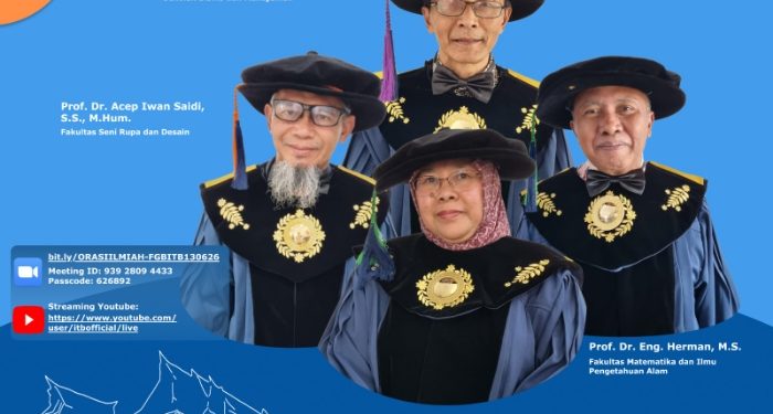 Kupas Ideologi di Balik Ruang Kelas, Prof Acep Iwan Saidi Siap Sampaikan Orasi Ilmiah di ITB