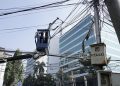 Kabel Semrawut Dipangkas, Wajah Jalan Asia Afrika Bandung Makin Tertata