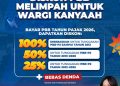 Bayar PBB 2026, Warga Bandung Bisa Nikmati Diskon Tunggakan hingga 100 Persen