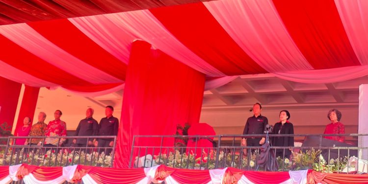 PDIP Resmikan Monumen Kudatuli, Megawati: “Jangan Terjadi Lagi Peristiwa 30 Tahun Lalu”
