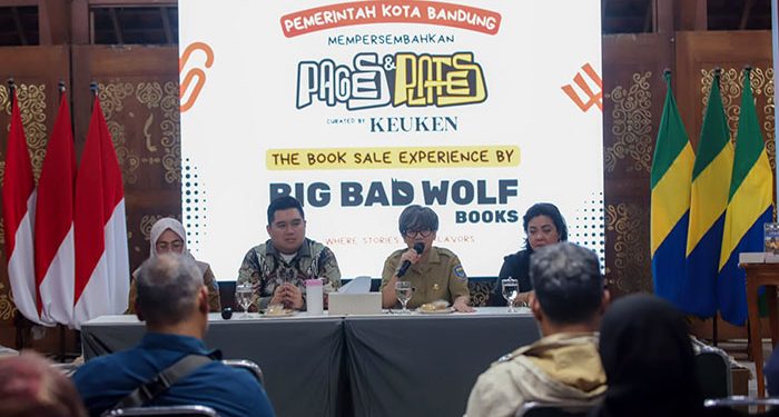 Pemkot Bandung Gelar Pages & Plates Festival 2026, Padukan Big Bad Wolf dan Festival Kuliner