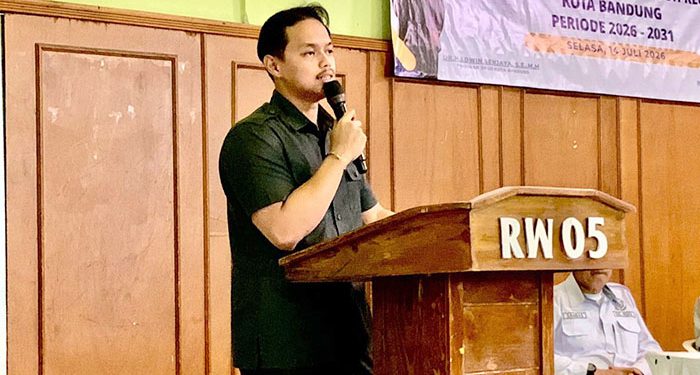Kang Ulung Hadiri Pelantikan Ketua RT di Ciseureuh, Ajak Perkuat Gotong Royong