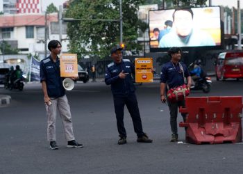 Kolaborasi Komunitas dan Pemkot Bandung Kampanyekan Tertib Berlalu Lintas di Dago
