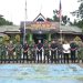 Satgas Pamtas RI-Malaysia Yonarmed 19/Bogani Terima Kunjungan Kabid P2 Kanwil Bea Cukai Kalbar di Pos Gabma Kotis