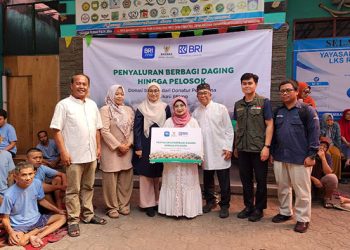 Tiga Ekor Domba Disembelih Langsung di Lokasi, BAZNAS Jawa Barat Salurkan Program Berbagi Daging Hingga Pelosok di Cianjur