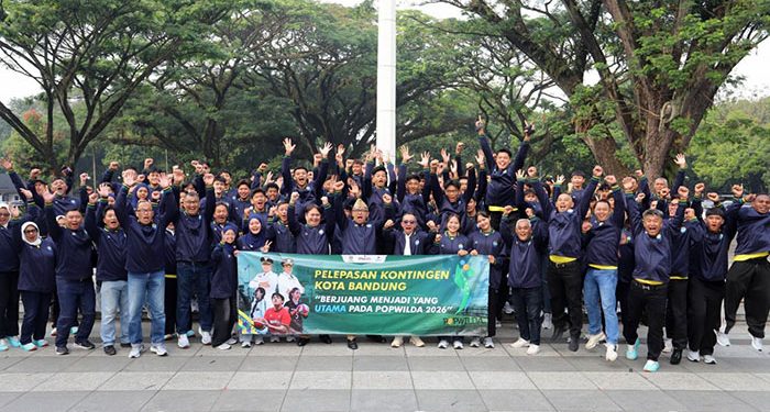 Lepas Kontingen POPWILDA Jabar 2026, Ketua DPRD Bandung: Tunjukkan Bandung Pride!