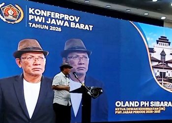 Oland PH Sibarani Kembali Pimpin Dewan Kehormatan PWI Jabar Periode 2026 – 2031