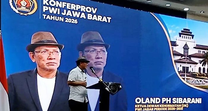 Oland PH Sibarani Kembali Pimpin Dewan Kehormatan PWI Jabar Periode 2026 – 2031