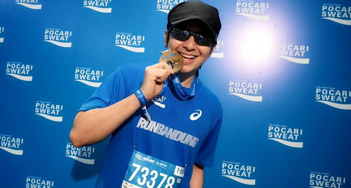 Angga Yunanda dan Jerome Polin Debut Lari 10K di Bandung, Terpukau Suasana Pocari Sweat Run 2026