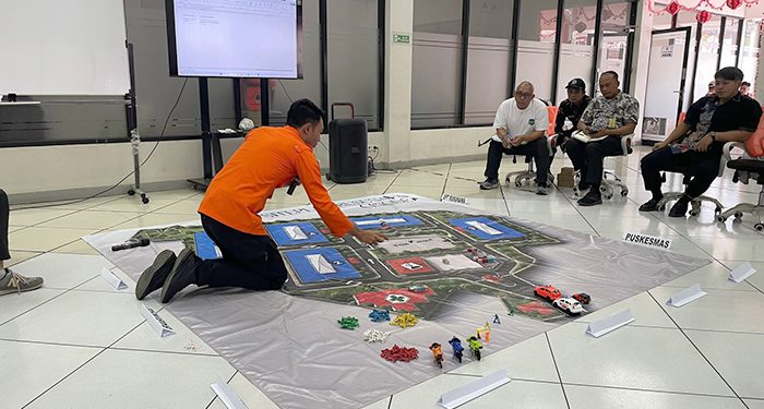BPBD Kota Bandung Gelar Simulasi Evakuasi Gempa Sesar Lembang di Rusunawa Cingised
