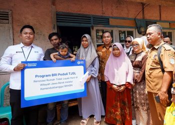 BRI Peduli Bantu Renovasi Rumah Keluarga Risiko Stunting di Ciamis