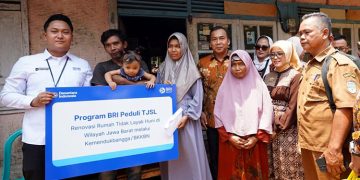 BRI Peduli Bantu Renovasi Rumah Keluarga Risiko Stunting di Ciamis