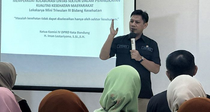 Ketua Komisi IV DPRD Bandung Dorong Kolaborasi Lintas Sektor Atasi Masalah Kesehatan