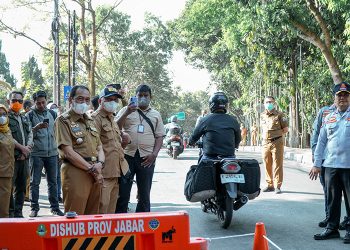 Jembatan Pemkot Cimahi Dibuka untuk Motor, Kendaraan Roda Empat Masih Dilarang Melintas