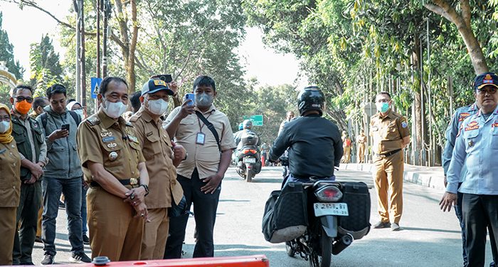 Jembatan Pemkot Cimahi Dibuka untuk Motor, Kendaraan Roda Empat Masih Dilarang Melintas