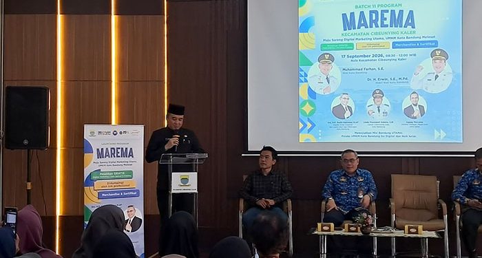 Wakil Wali Kota Bandung Dorong UMKM Perluas Pasar Lewat Digital Marketing