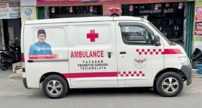Yayasan Prasetya Garuda Tasikmalaya Sediakan Ambulans Gratis untuk Bantu Warga