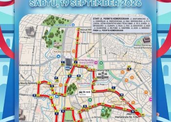 Pocari Sweat Run Bandung 2026: Siapkan Rute Perjalananmu, Warga Bandung
