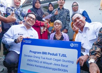 BRI Peduli Renovasi 3 Rumah Keluarga Risiko Stunting di Indramayu