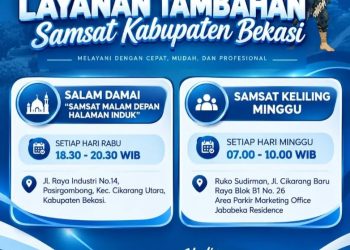 Samsat Kabupaten Bekasi Hadirkan Layanan Malam dan Samsat Keliling Minggu, Ini Jadwal dan Lokasinya