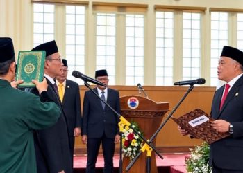 Kusmawan Isi Kursi PAW DPRD Cimahi, Fraksi Golkar Kembali Lengkap