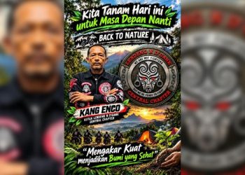Kang Enco dan Lendeng N D’Gank Mengakar di Kamojang, 250 Pohon Ditanam