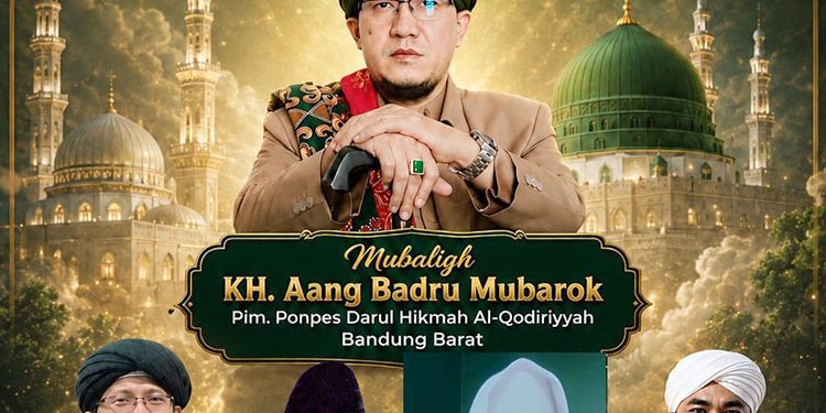 Peringatan Maulid Nabi di Masjid Al-Huda Bandung, Jama’ah Diajak Rajin Ngaji dan Mengharap Syafaat Rasul