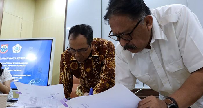 Pemkot Cimahi Gandeng Poltekesos Bandung, Perkuat Penanganan Masalah Sosial