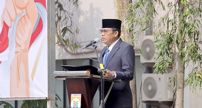 Pimpin Upacara Sumpah Pemuda ke – 98, Ngatiyana Ajak Pemuda Cimahi Jadi Pelaku Perubahan