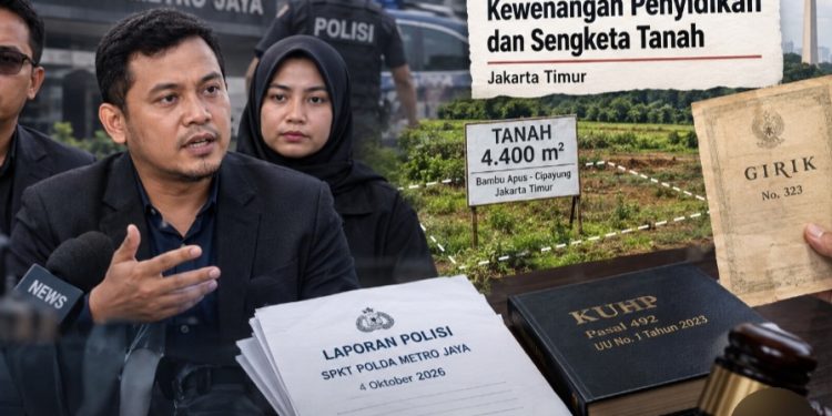 Kuasa Hukum Pemuda Nusantara Berkeadilan Soroti Dugaan Penyalahgunaan Kewenangan Penyidikan Kasus Tanah Bambu Apus