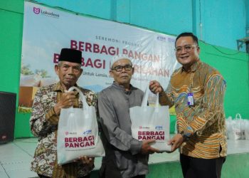 YBM BRILiaN dan Lokadesa Salurkan Bantuan Pangan Rp60 Juta untuk 350 Lansia dan Keluarga Prasejahtera di Jawa Barat